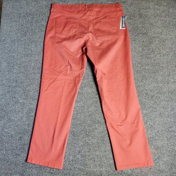 NWT Roundtree & Yorke Casuals 38x30 (Meas 37x30 11" Rise) Pinkish Pants A16 - Picture 2 of 4